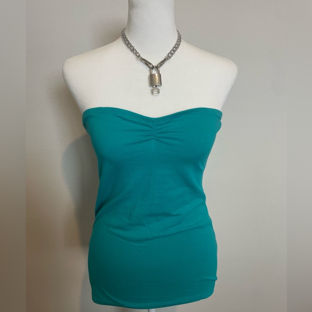 Forever 21 Vibrant Teal Blouse